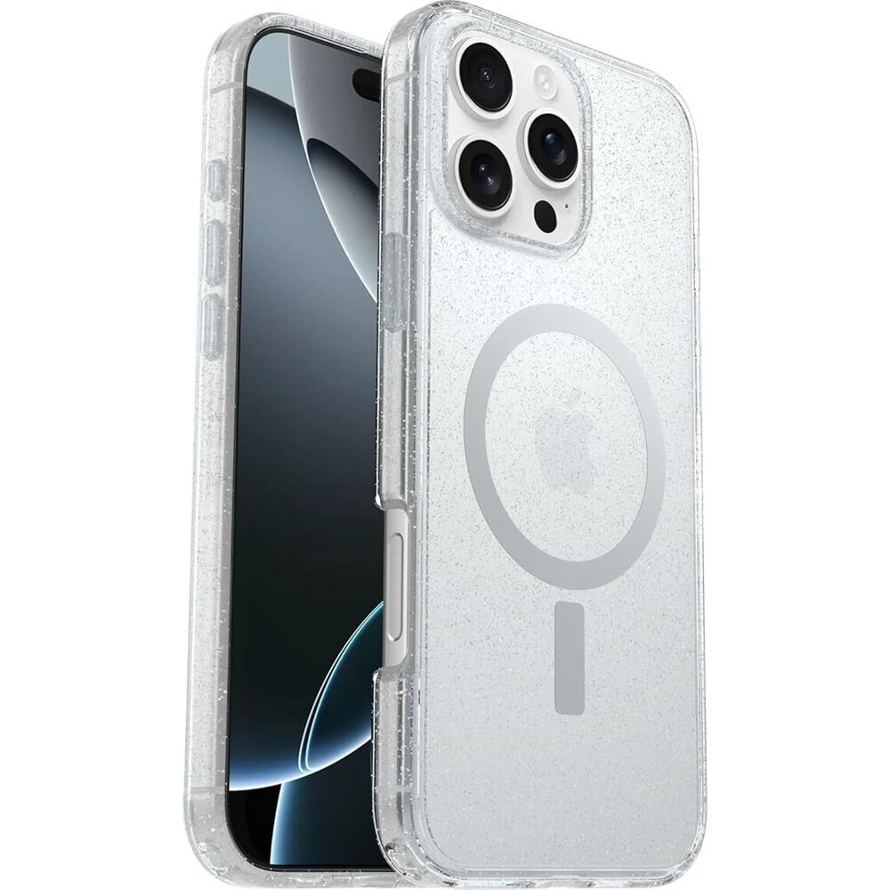 OtterBox iPhone 16 Pro Max Symmetry Series Clear Case (Stardust) Protective Chic